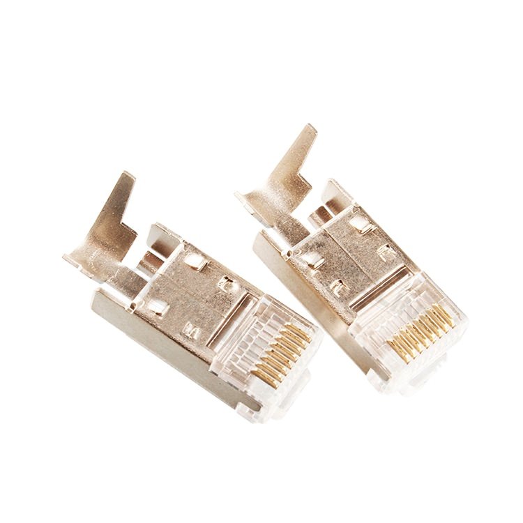Geteknet hot sale shielded FTP rj 45 connector 8P8C CAT6 CAT6A rj45 connector network CAT 6A plug