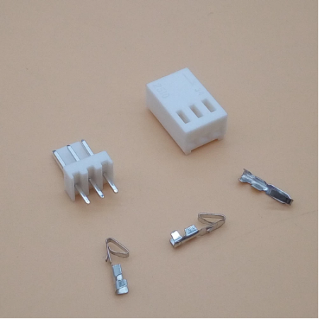 ZWG KF2510 Kits Connector 2.54mm Pitch 2/3/4/5/6P Straigh Pin Header+Housing+Crimp 2510 white Molex 2510 Wire To Board Connector