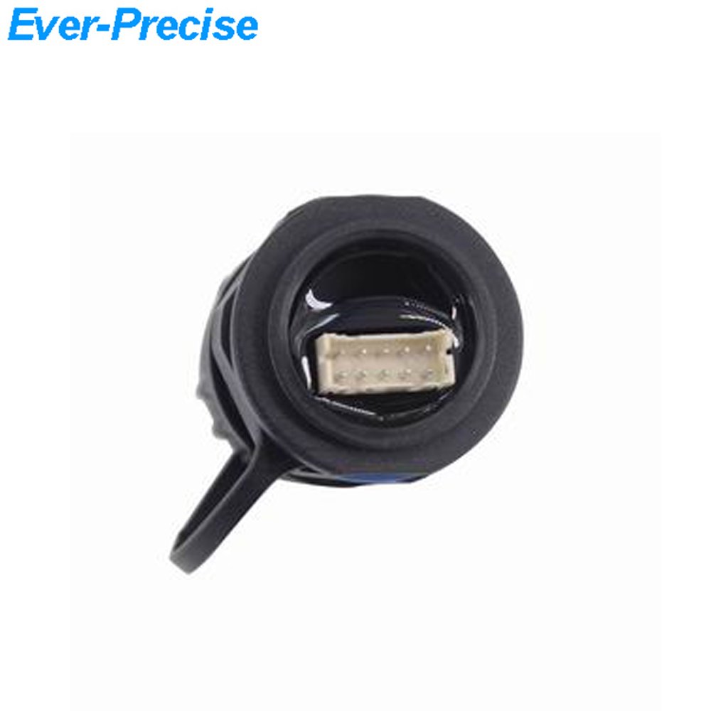 IP67 IP68 Panel Mount M20 USB 3.0 Waterproof Connector A Female to JST PHD 2.0mm 2*5P Connector with dust cap