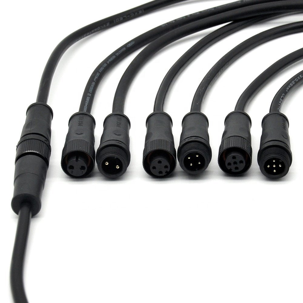 Dream-start Factory Waterproof Connector CQC IP67 M16 2Pin DC Plug Power Waterproof Connector