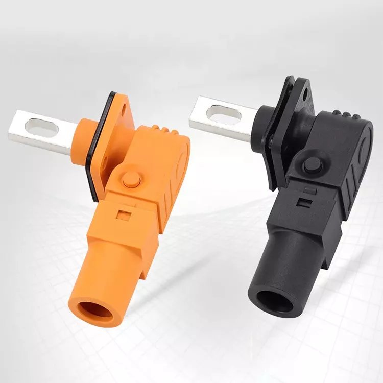 8mm 200A/150A/120A male female hvil hv high voltage connector 120A 150A 200A 1 pin energy battery storage ev connector