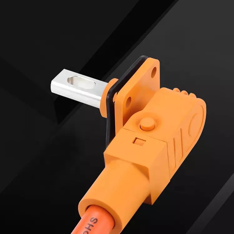 8mm 200A/150A/120A male female hvil hv high voltage connector 120A 150A 200A 1 pin energy battery storage ev connector