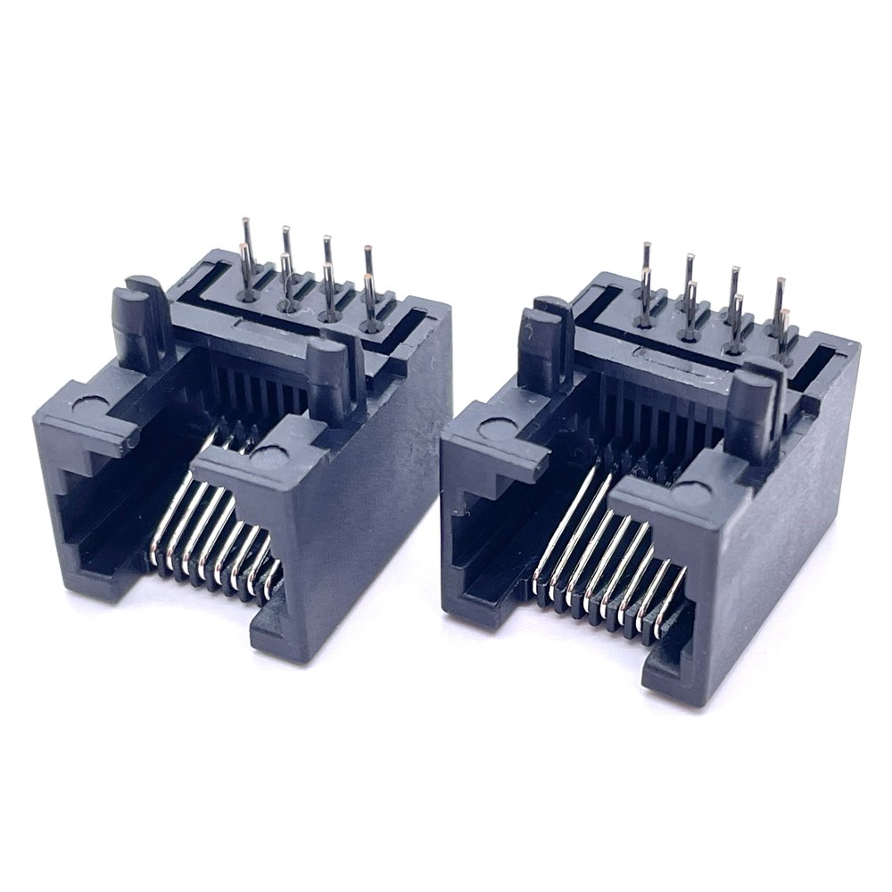 Soulin 5301 8P8C Rj45 8 Pin Surge Arrester Protection Panel Mount Port Female Modular Jack Connector