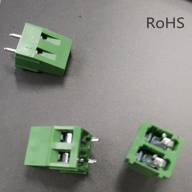 128 5.0mm 5.08mm Connectors PCB Terminal Blocks Electronic Components 2p 3P 4P 5P 6P 7P 8P 9P 10P 12P Straight