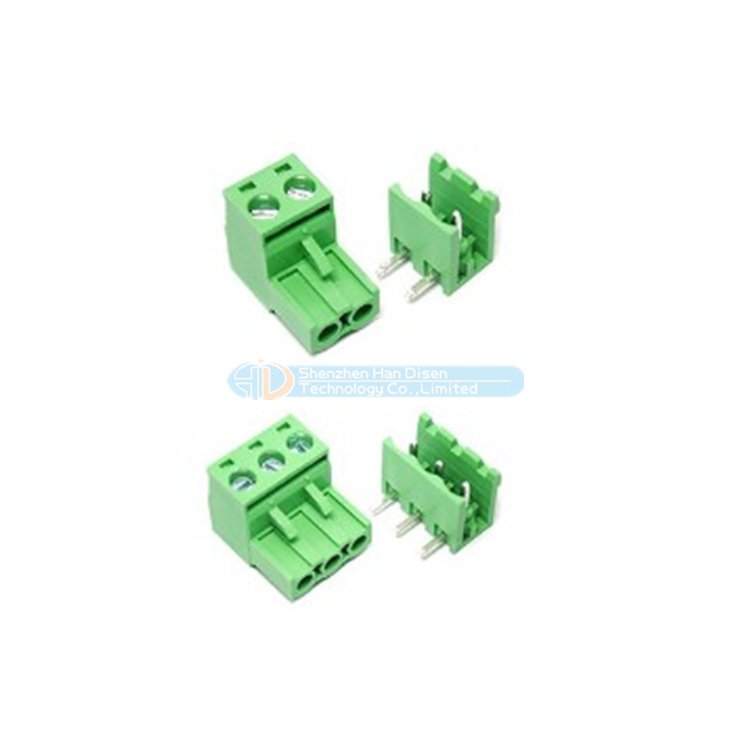 128 5.0mm 5.08mm Connectors PCB Terminal Blocks Electronic Components 2p 3P 4P 5P 6P 7P 8P 9P 10P 12P Straight