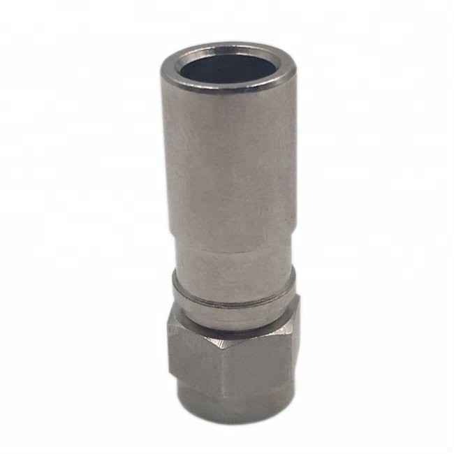 factory high quality brass compression coaxial brass RG6 F connector for coaxial cable