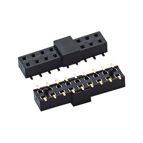 Soulin custom factory outlet 2.54mm pitch single dual row SMT 2-40 pin pcb female header connector for smart meters