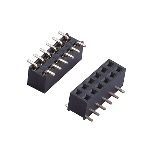 Soulin custom factory outlet 2.54mm pitch single dual row SMT 2-40 pin pcb female header connector for smart meters