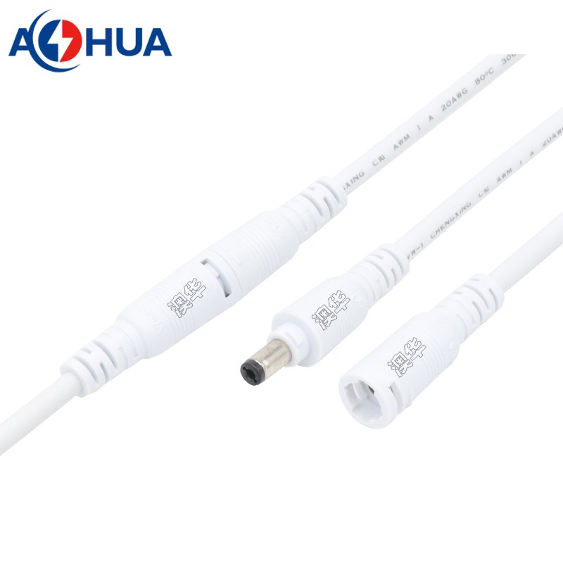 12V 24V DC Jack Locking Male Female Fast Connect 2.1mm 2.5mm Power Connector