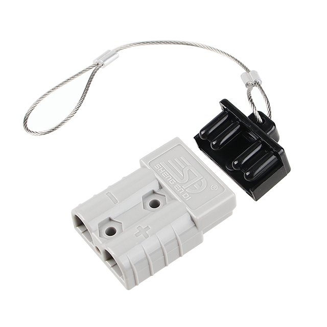 Anderson-style connector 50A 600V Dust Cover power pole bipolar connector electric car battery plug socket dust cover