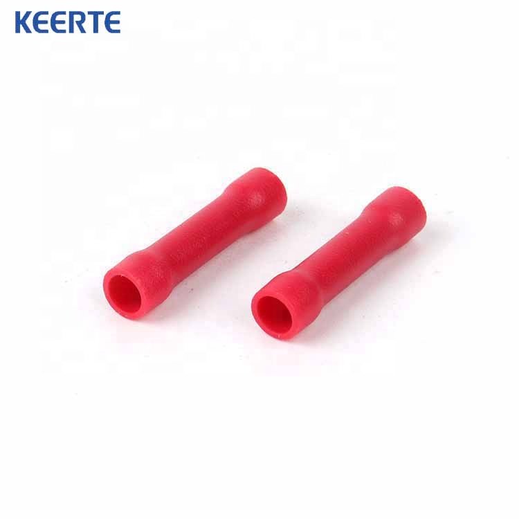 Bv wire butt connectors Electrical Insulated Crimping Wire Splice Connector Butt and Parallel Cable Butt Connector Terminals