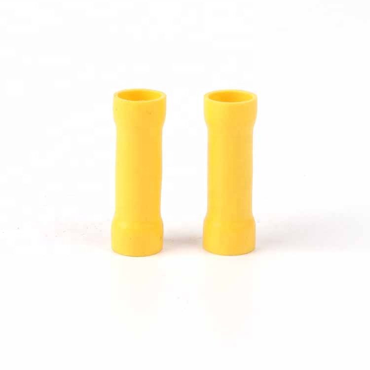 Bv wire butt connectors Electrical Insulated Crimping Wire Splice Connector Butt and Parallel Cable Butt Connector Terminals