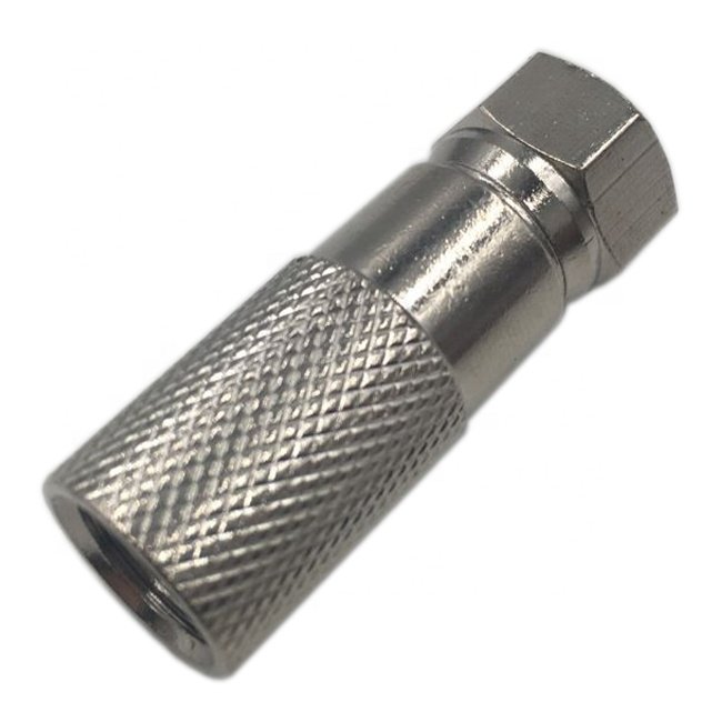 copper high quality RG11 male twist on F connector RF coaxial adapter plug
