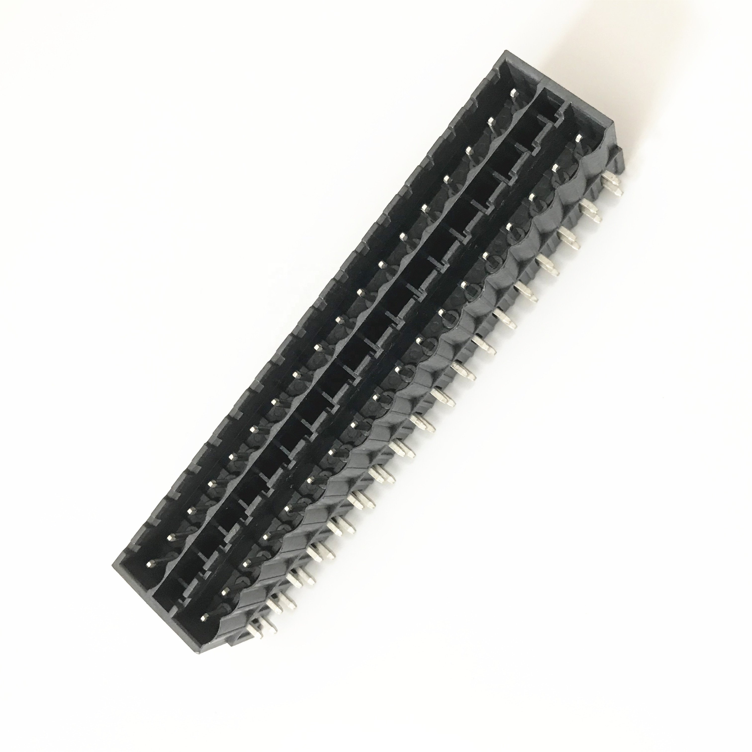 2EDGRHB-THR 5.0/5.08 mm pitch two rows pin header terminal blocks connector replace DEGSON right angle