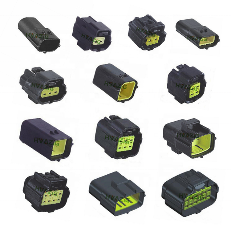 Deutsch DTM auto waterproof sealed connector 6 way truck excavator wire harness terminal male female connector DTM04-6P DTM06-6S