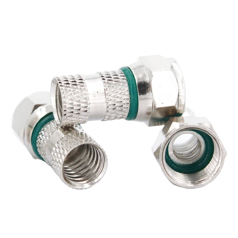 high quality 5mm RG58 RG59 RG6 F coaxial connectors