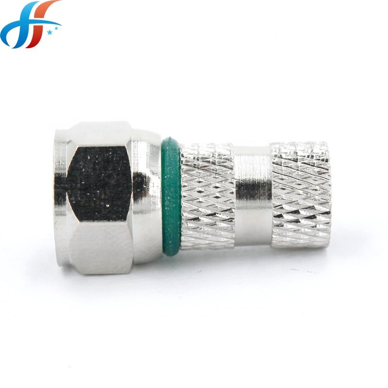 high quality 5mm RG58 RG59 RG6 F coaxial connectors