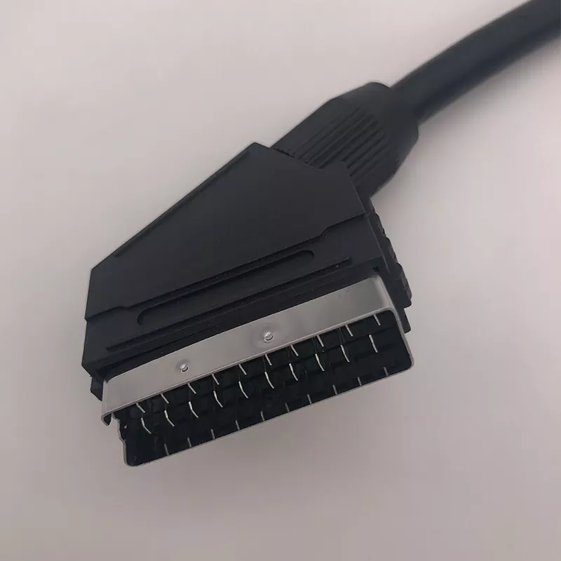 21 Pins Male Scart Connector for Audio Video Port