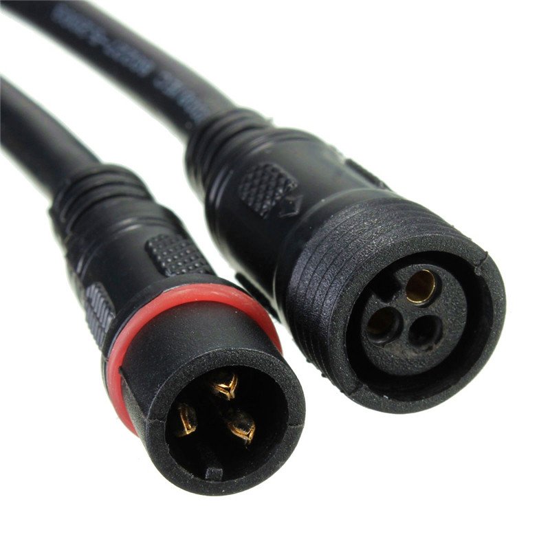 OEM ODM RoHS compliant waterproof ip65 3 pin connector