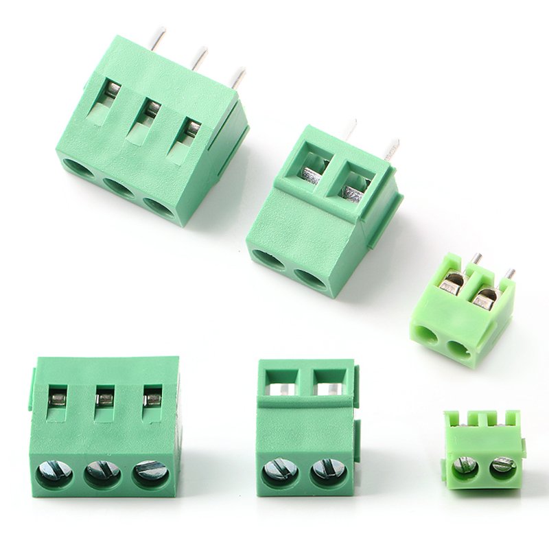 5.0 pitch Pcb Screw Terminal Block 128-5.0-2P 5.0mm 128 series Pcb Screw Terminal Block Connector