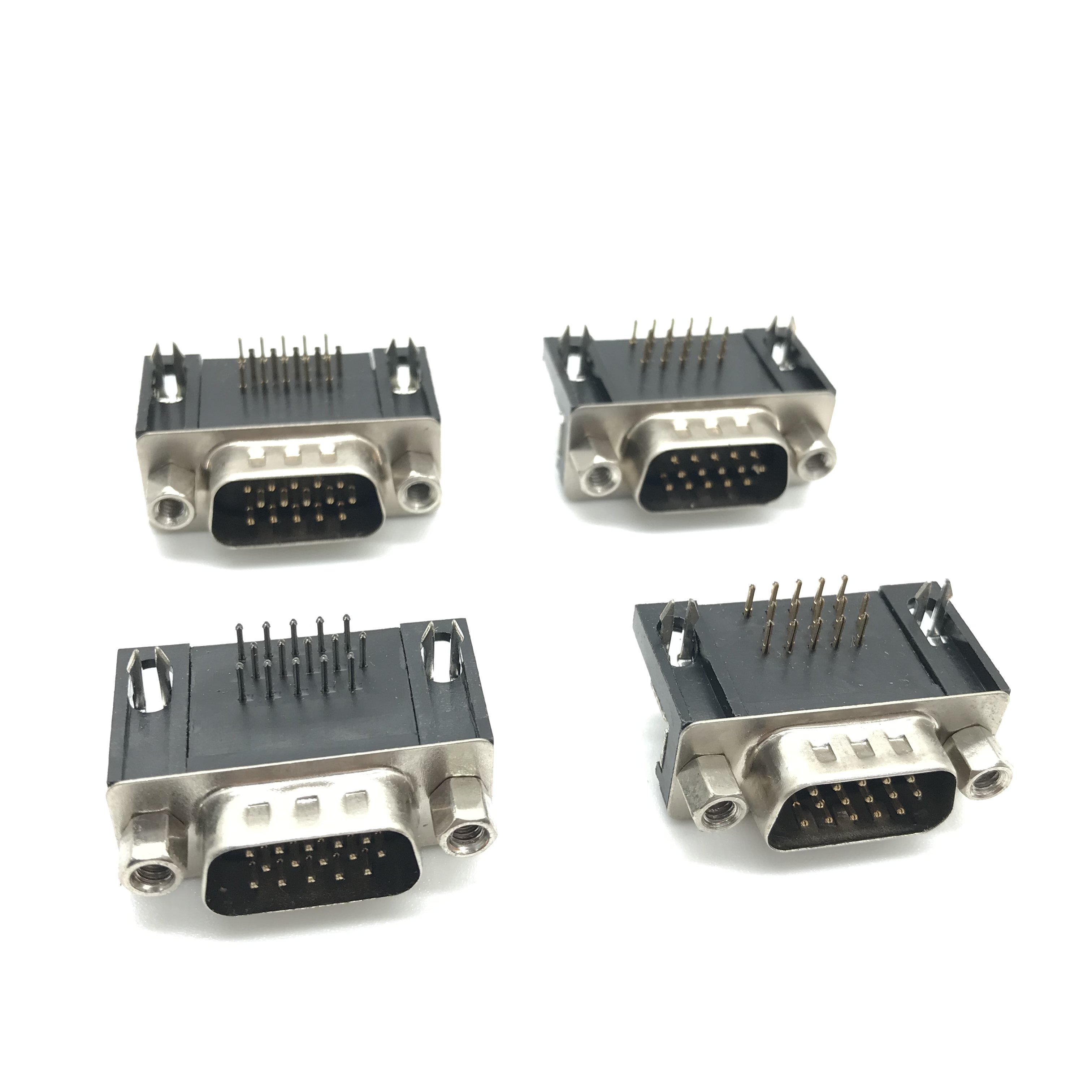 D Sub Connector 15 pin female vga straight electronic D-Sub 15pin Connector