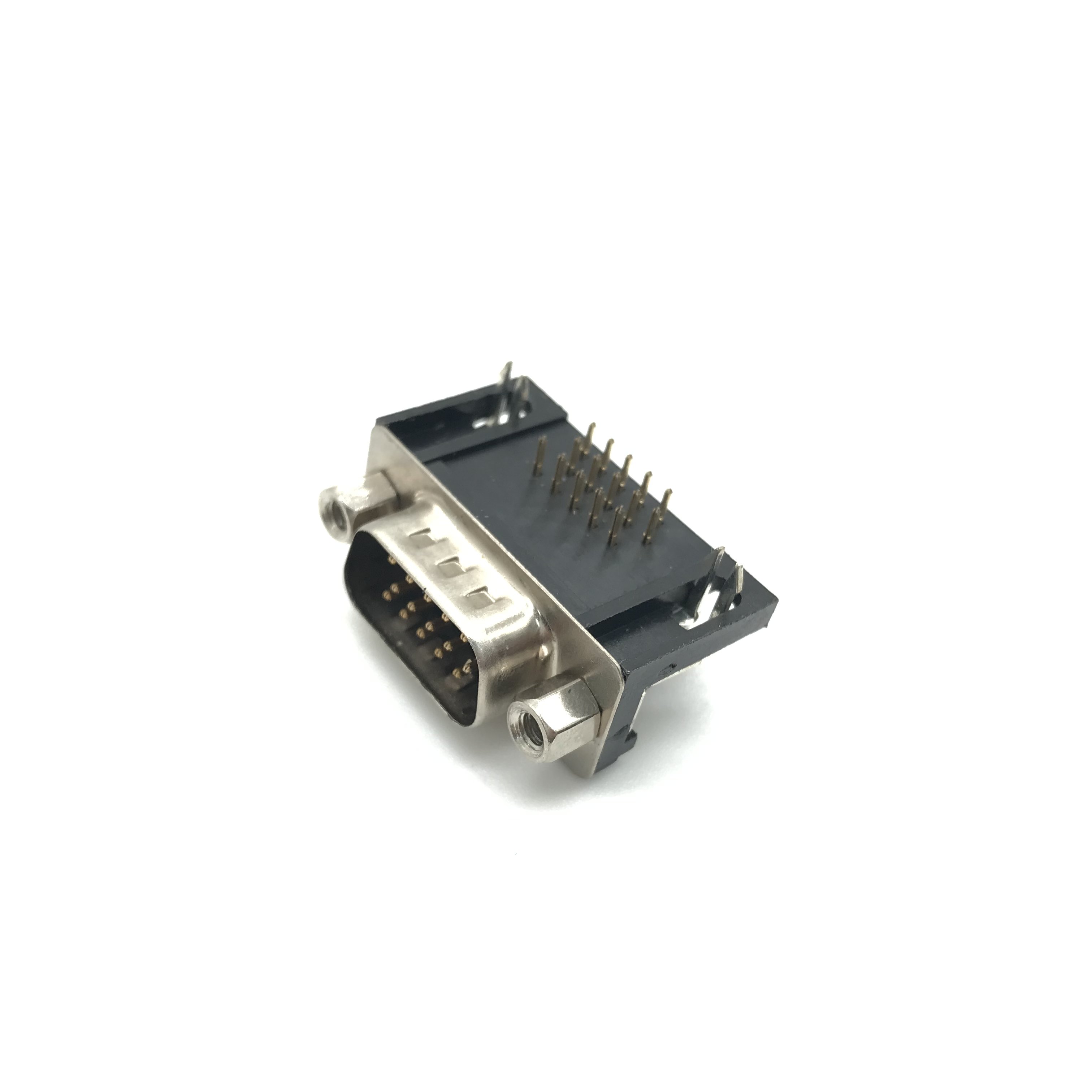 D Sub Connector 15 pin female vga straight electronic D-Sub 15pin Connector