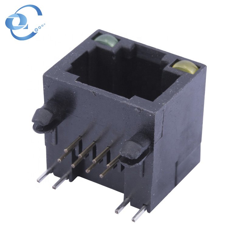 RJ-45 Jack Ethernet All Plastic 56A Micro 8P8C Rj45 Socket Connector