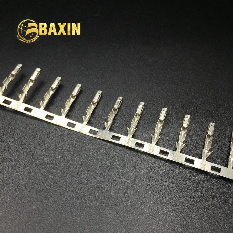 High quality pb tinned 2.54mm pitch dupont connector terminal TJC8-T