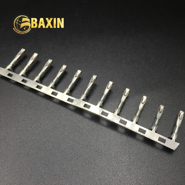 High quality pb tinned 2.54mm pitch dupont connector terminal TJC8-T