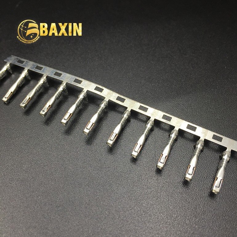 High quality pb tinned 2.54mm pitch dupont connector terminal TJC8-T