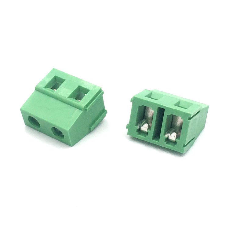 Green Terminal block PH2.54mm connector 2 pin female male Terminal Block pluggable terminal block