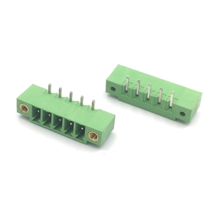 Green Terminal block PH2.54mm connector 2 pin female male Terminal Block pluggable terminal block