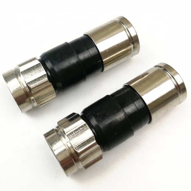 hotsell Brass f type rg 6 compression connector