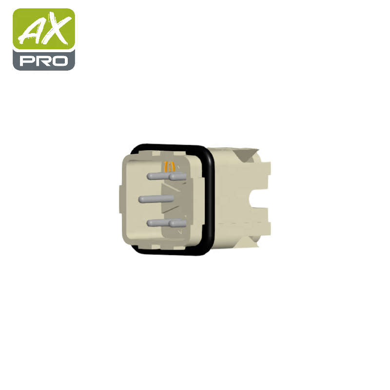 09200042611 Harting Heavy Duty Power Connectors 4 Pin Male Screw Termination Connector for Industrial Applications