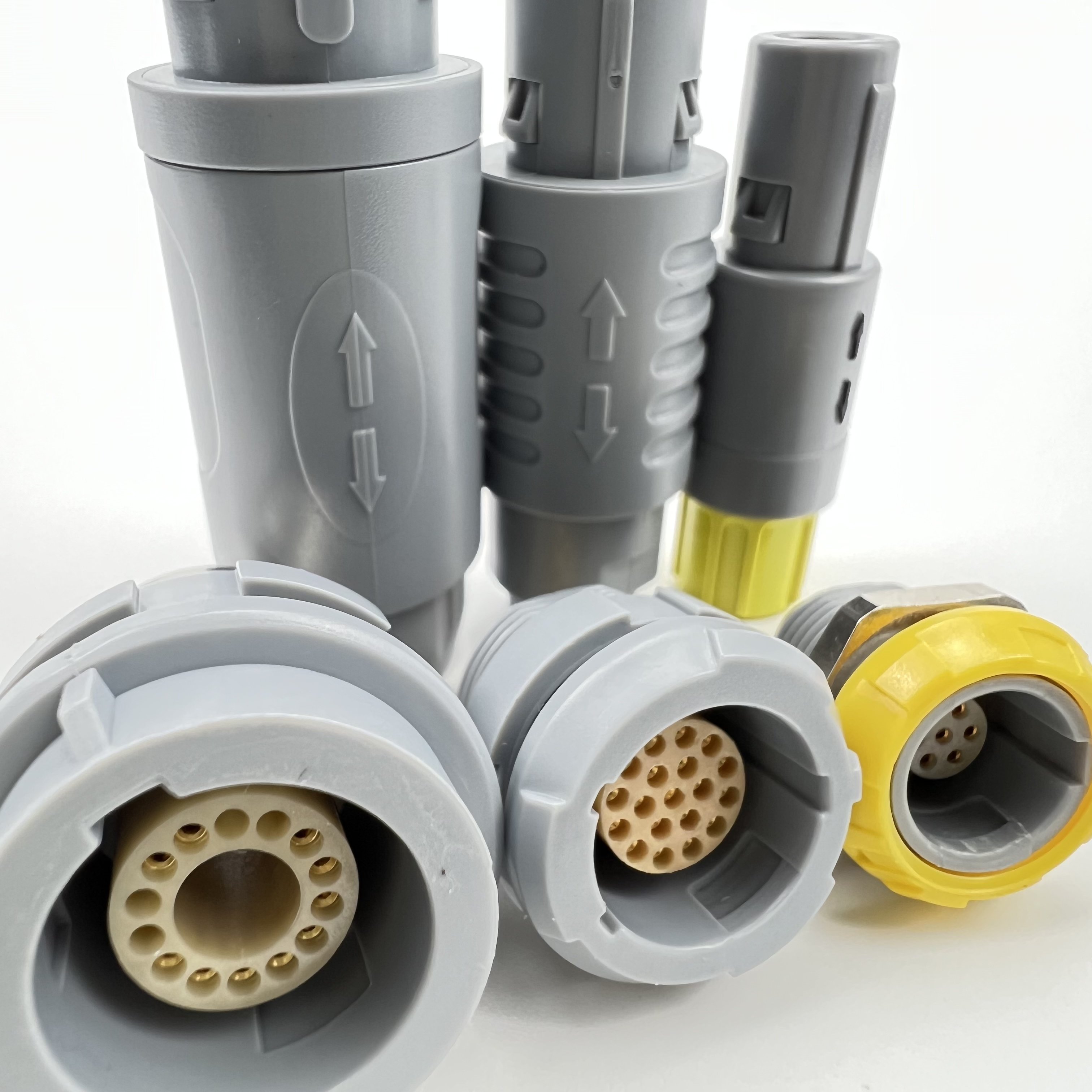 Manufacturer produces LEMO ODUs Redels Fischer PKG PAG compatible push pu quick waterproof circular waterproof connectors