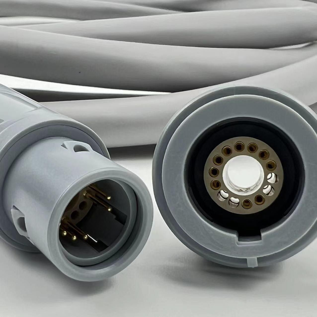 Manufacturer produces LEMO ODUs Redels Fischer PKG PAG compatible push pu quick waterproof circular waterproof connectors