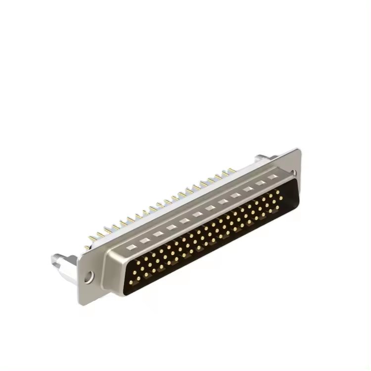 High Density D-SUB 25Pin Male Connector R/A DIP Type DB25 male conector D-SUB 25Pin Connector For PCB