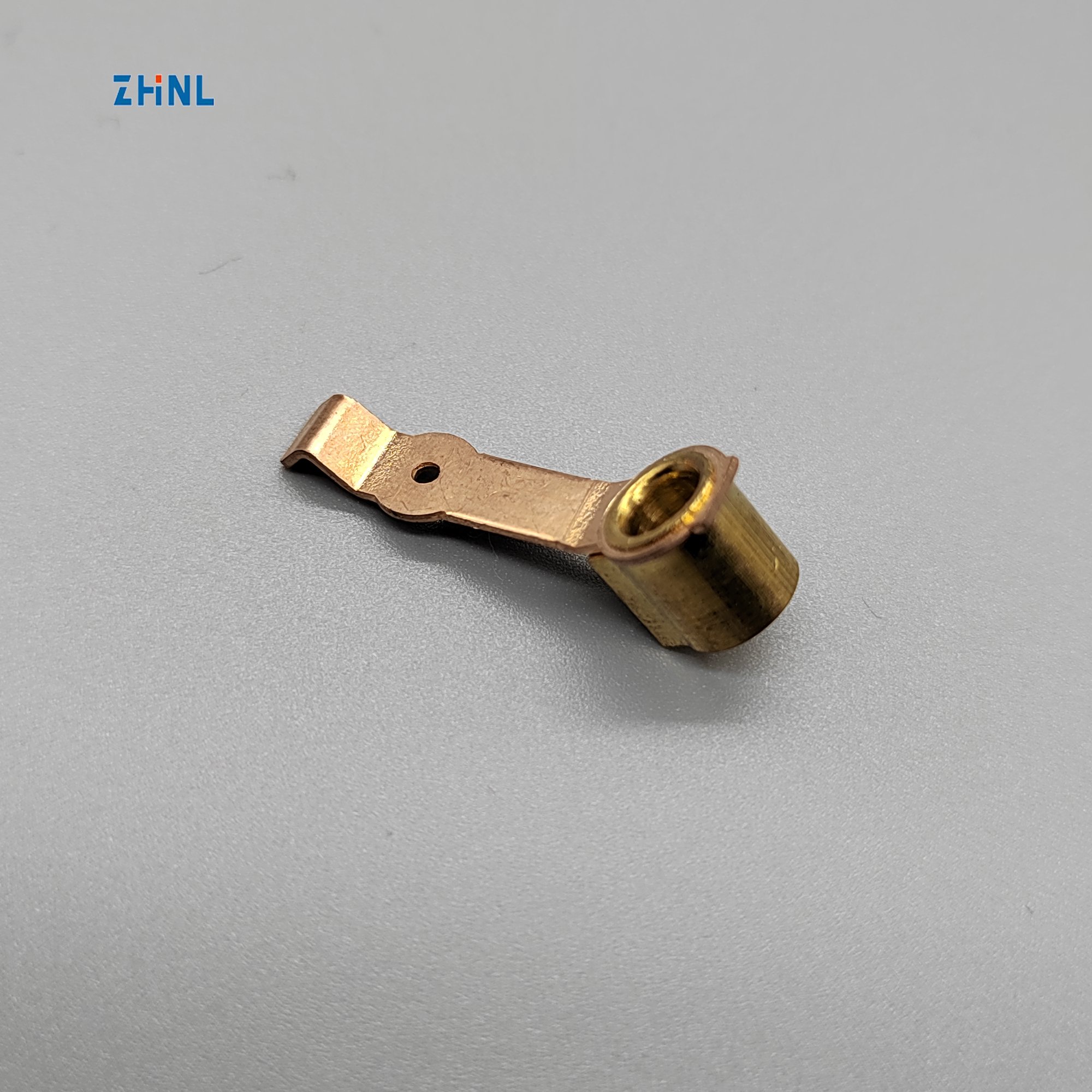 ROHS High Precision Cube Terminal Metal Connector Sockets Conductive Strip Electric Power Stamping Part Brass Electric Contacts