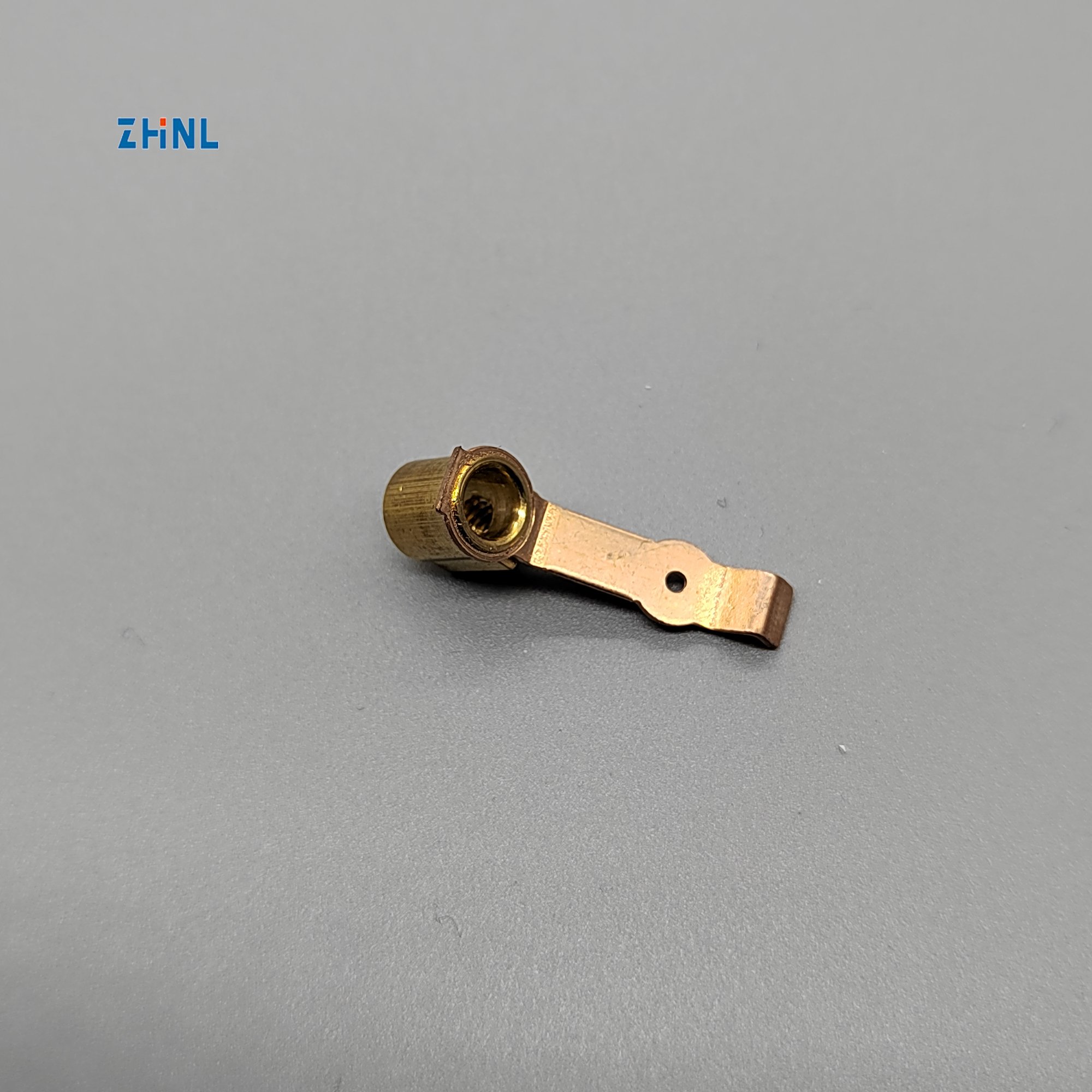 ROHS High Precision Cube Terminal Metal Connector Sockets Conductive Strip Electric Power Stamping Part Brass Electric Contacts