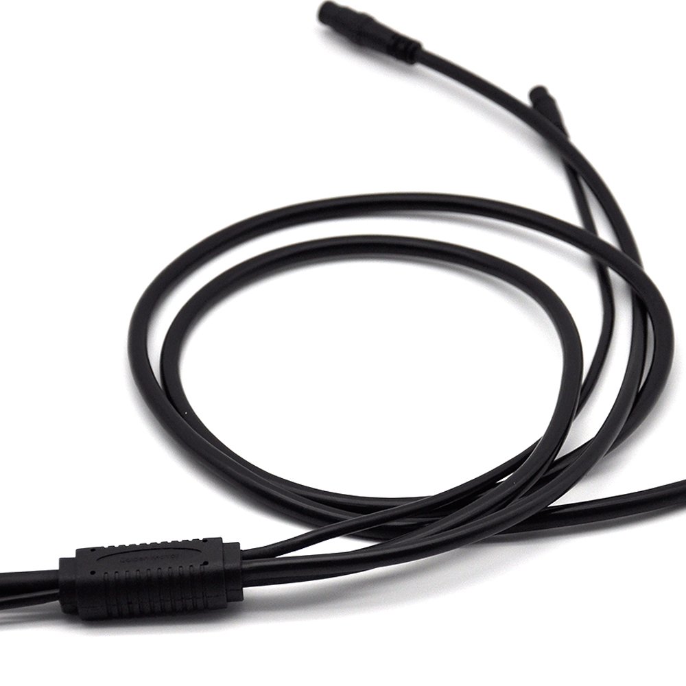 Wholesale 2025 new Electric Bicycle ebike motor extension cable waterproof connector 9 Pin high quality connector