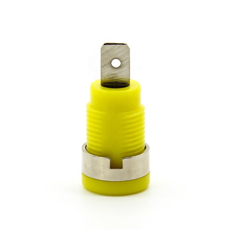 Banana Jack Socket connectors 4mm adaptateur jack socket Different Colors Connect To 4mm Banana Plug 3.5mm jack Banana Plug