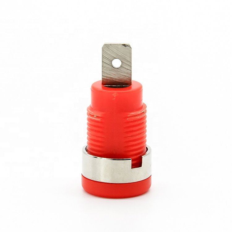 Banana Jack Socket connectors 4mm adaptateur jack socket Different Colors Connect To 4mm Banana Plug 3.5mm jack Banana Plug