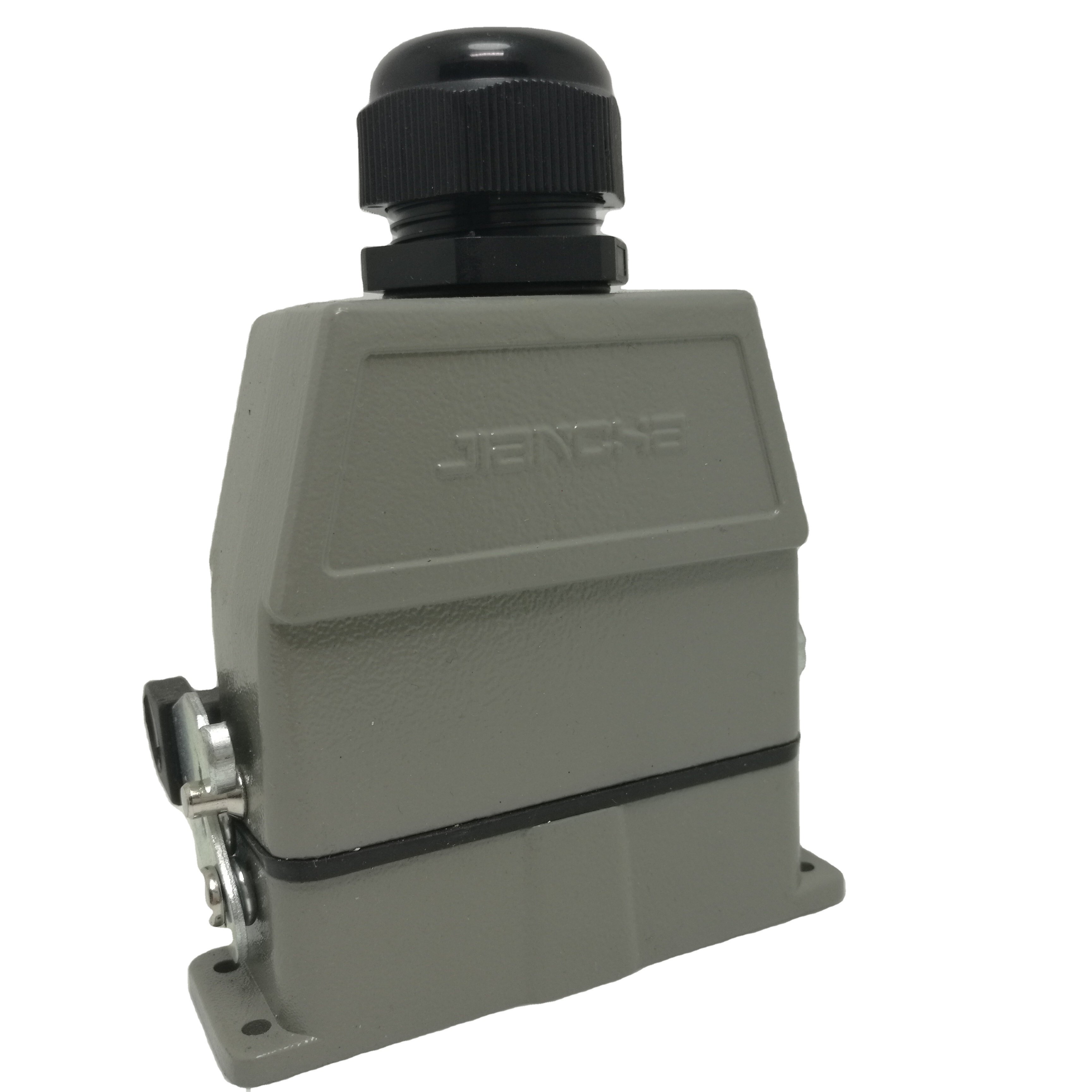 HE024 heavy duty connectors screw terminal and quick lock clamp terminal rectangular connectors