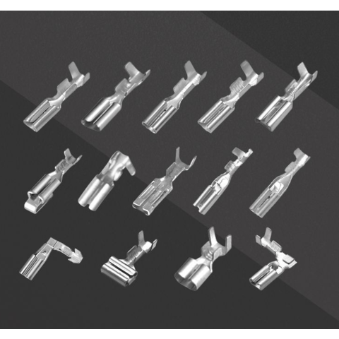 Quick Splice 2.8mm 4.8mm 6.3mm Male and Female Wire Spade Connector Wire Crimp Terminal