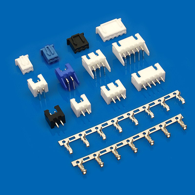XH plastic electric connectors jst 2.5mm electrical terminal and connector
