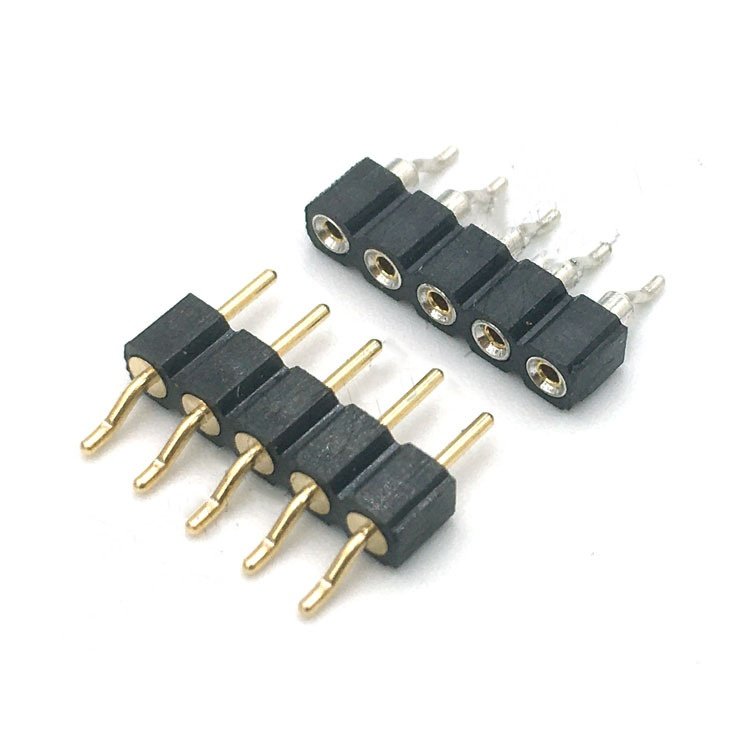 Single Row SMT SMD 2.54mm Pitch Female Pin Connector Male Pin Header Connector Customized PIN Number