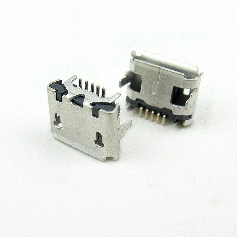 Charging Socket Data Transfer Socket 4-Pin Board Charging Socket Micro USB Connector