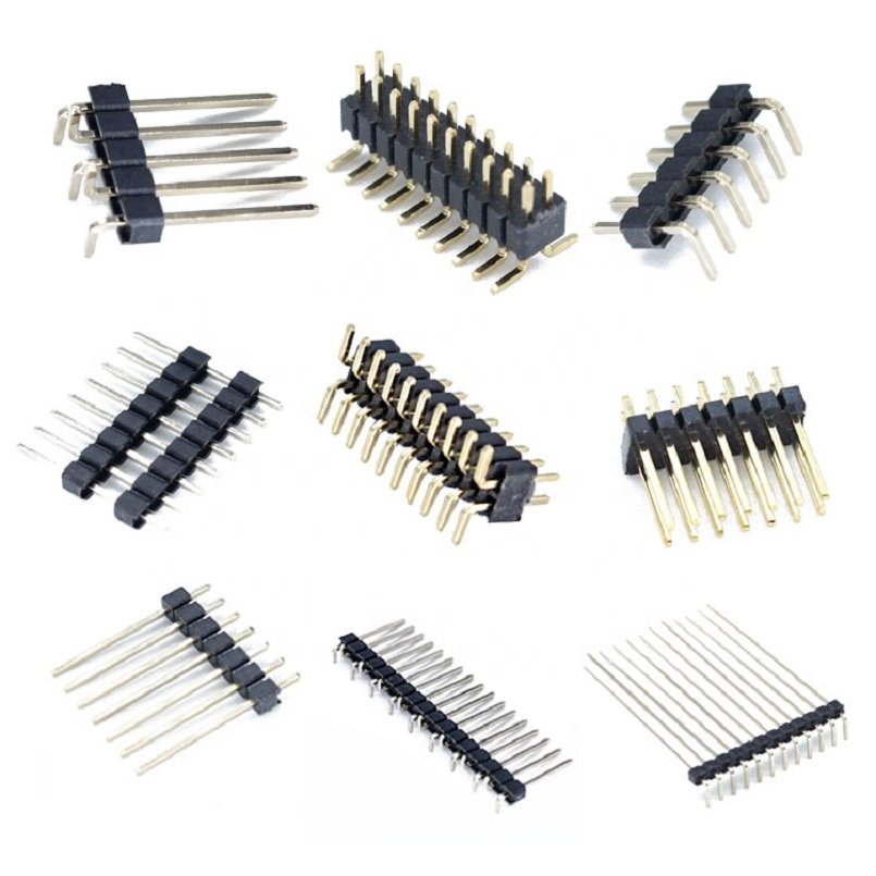 1.0mm Pin Header PCB Board 1.27 2.54 Pitch SMD SMT Male 1-40Pin Header Connector