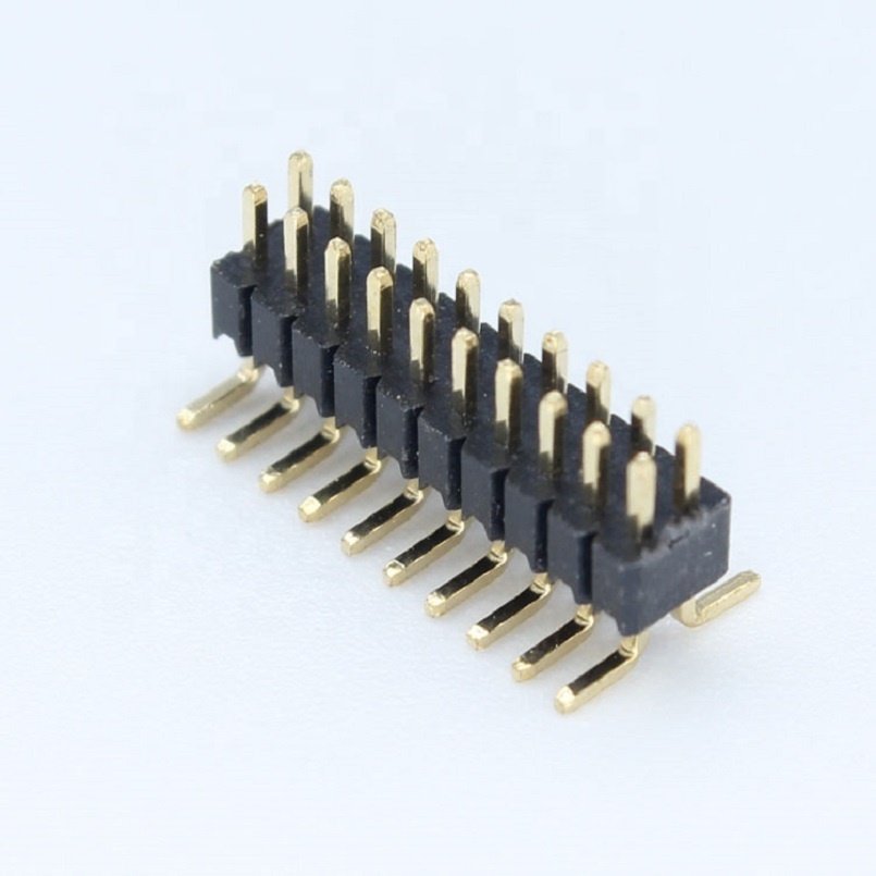 1.0mm Pin Header PCB Board 1.27 2.54 Pitch SMD SMT Male 1-40Pin Header Connector