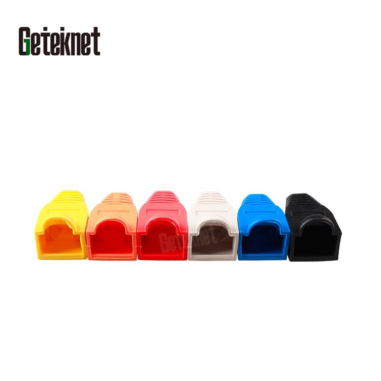 8P8C utp network modular plug boot rj45 connector boots cat5e cat6 rj45 boot
